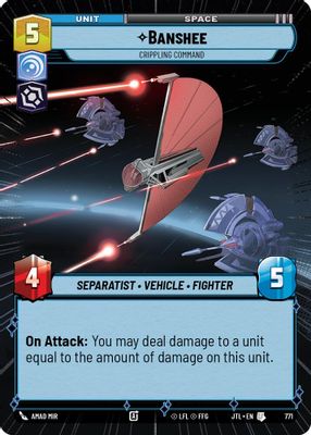 Banshee - Crippling Command (Hyperspace Foil)