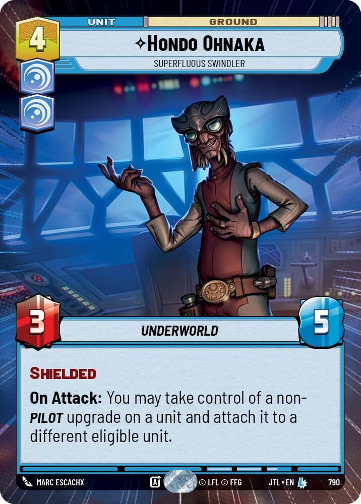Hondo Ohnaka - Superfluous Swindler (Hyperspace Foil)