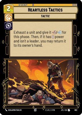 Heartless Tactics (Foil)