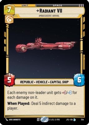 Radiant VII - Ambassadors' Arrival (Foil)