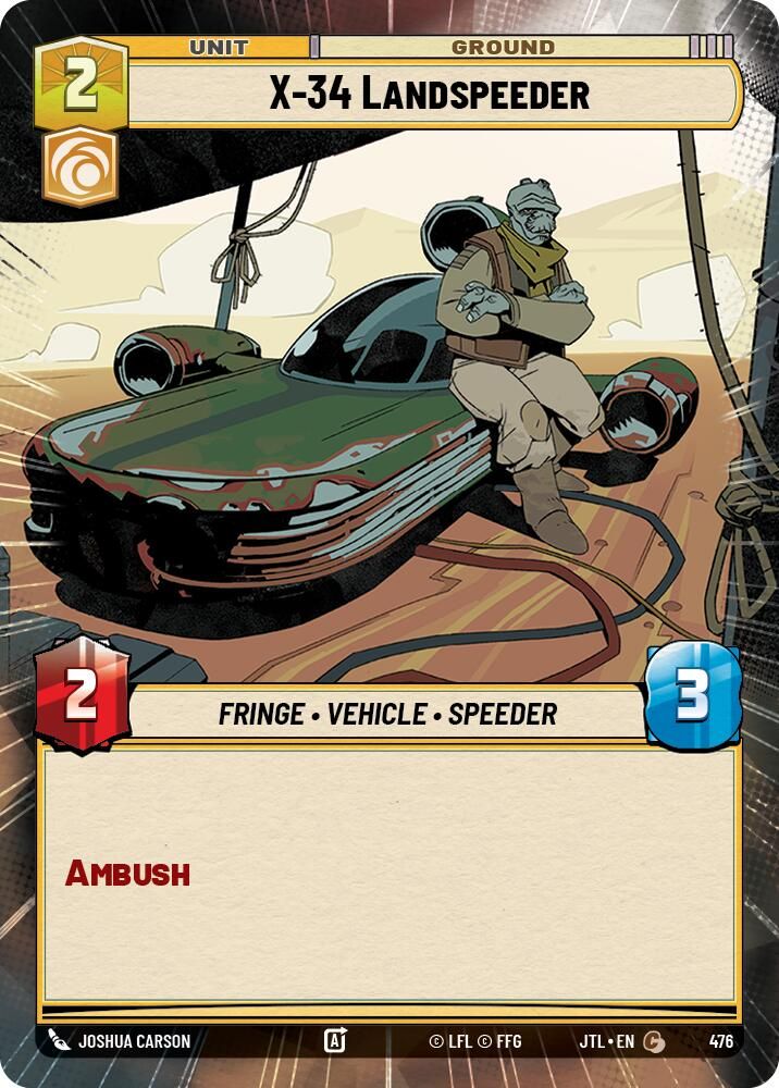X-34 Landspeeder (Hyperspace)