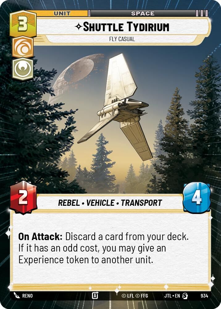 Shuttle Tydirium - Fly Casual (Hyperspace Foil)