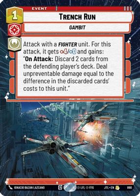 Trench Run (Hyperspace Foil)