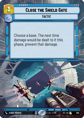 Close the Shield Gate (Hyperspace Foil)