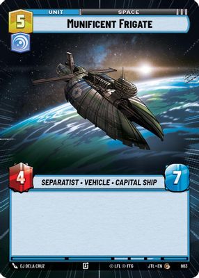 Munificent Frigate (Hyperspace Foil)