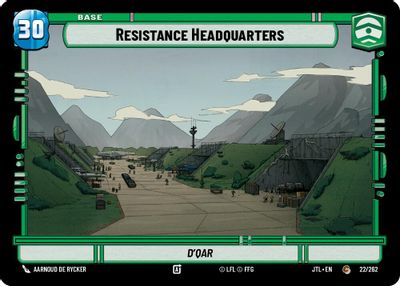 Resistance Headquarters // TIE Fighter