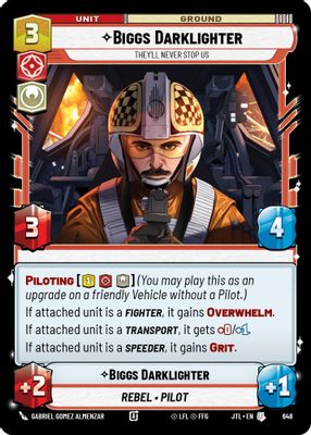 Biggs Darklighter - They'll Never Stop Us (Foil)