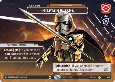 Captain Phasma - Chrome Dome (Showcase)