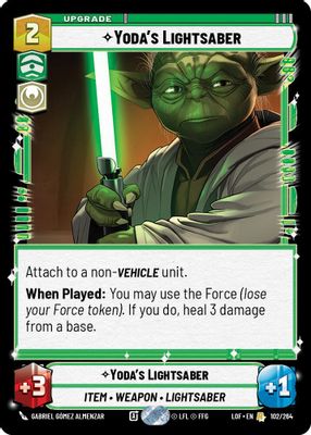 Yoda's Lightsaber