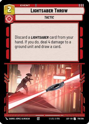 Lightsaber Throw