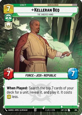 Kelleran Beq - The Sabered Hand (Hyperspace)
