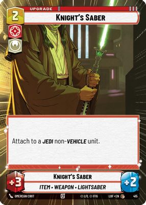 Knight's Saber (Hyperspace)