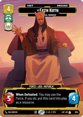 Eeth Koth - Spiritual Warrior (Prestige)