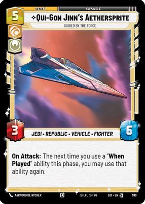 Qui-Gon Jinn's Aethersprite - Guided by the Force (Foil)