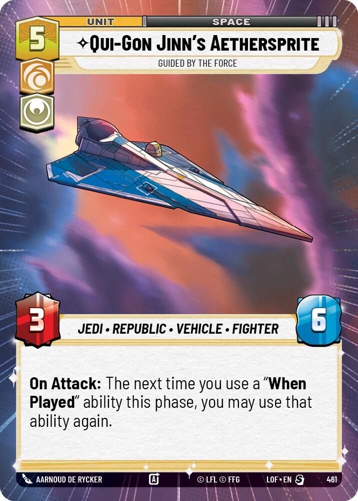 Qui-Gon Jinn's Aethersprite - Guided by the Force (Hyperspace)