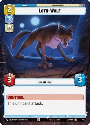 Loth-Wolf (Hyperspace Foil)