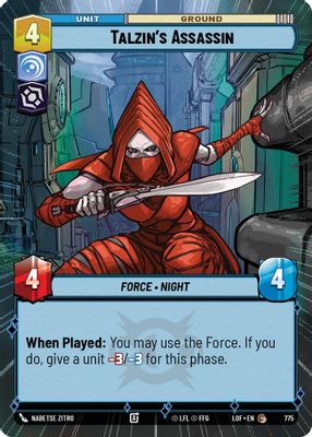 Talzin's Assassin (Hyperspace Foil)