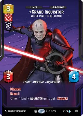 Grand Inquisitor - You're Right to Be Afraid (Prestige)