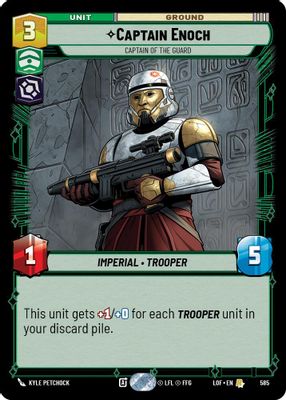 Captain Enoch - Captain of the Guard (Foil)