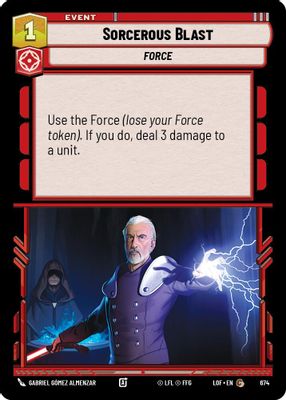 Sorcerous Blast (Foil)