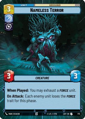 Nameless Terror (Hyperspace Foil)