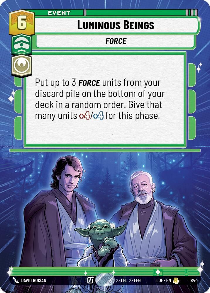 Luminous Beings (Hyperspace Foil)