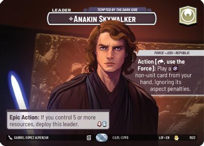 Anakin Skywalker - Tempted by the Dark Side (Showcase)