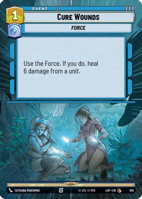 Cure Wounds (Hyperspace Foil)