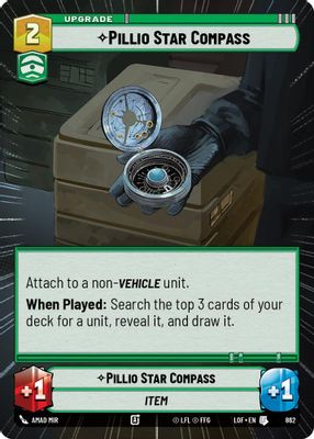 Pillio Star Compass (Hyperspace Foil)