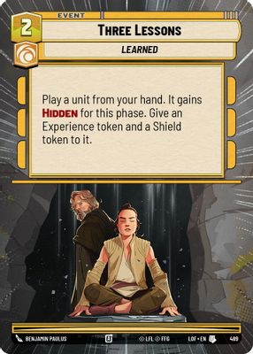 Three Lessons (Hyperspace)