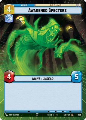 Awakened Specters (Hyperspace Foil)
