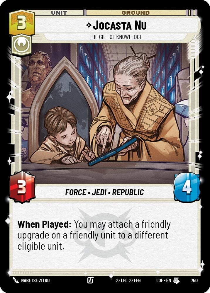 Jocasta Nu - The Gift of Knowledge (Foil)