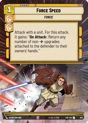 Force Speed (Hyperspace Foil)