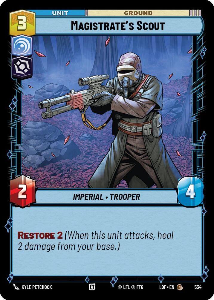 Magistrate's Scout (Foil)