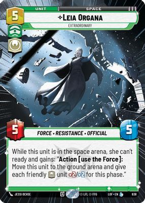 Leia Organa - Extraordinary (Hyperspace Foil)