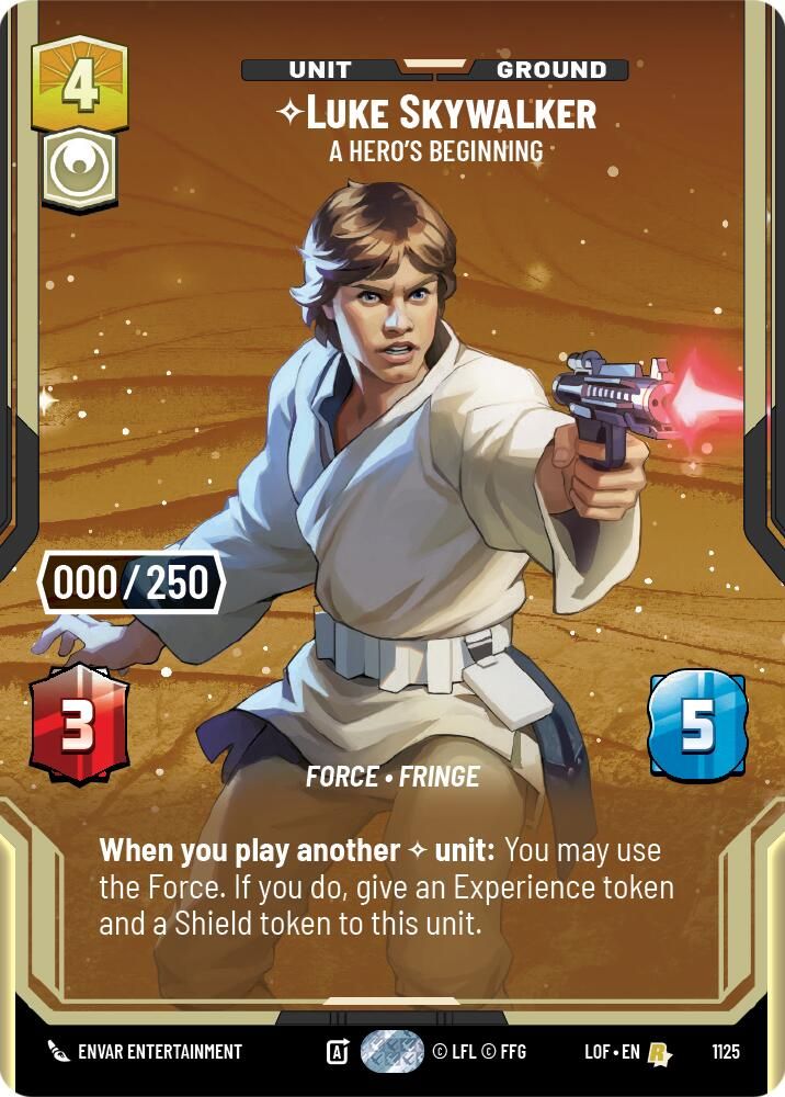Luke Skywalker - A Hero's Beginning (Serialized)