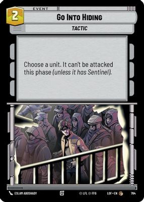Go Into Hiding (Foil)