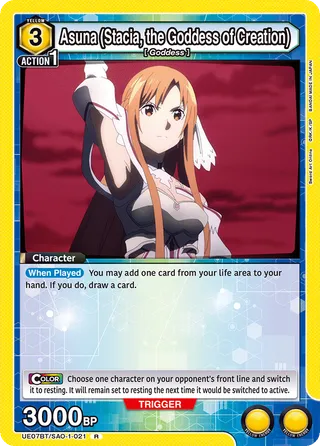 Asuna (Stacia, the Goddess of Creation)