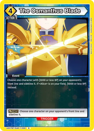 The Osmanthus Blade