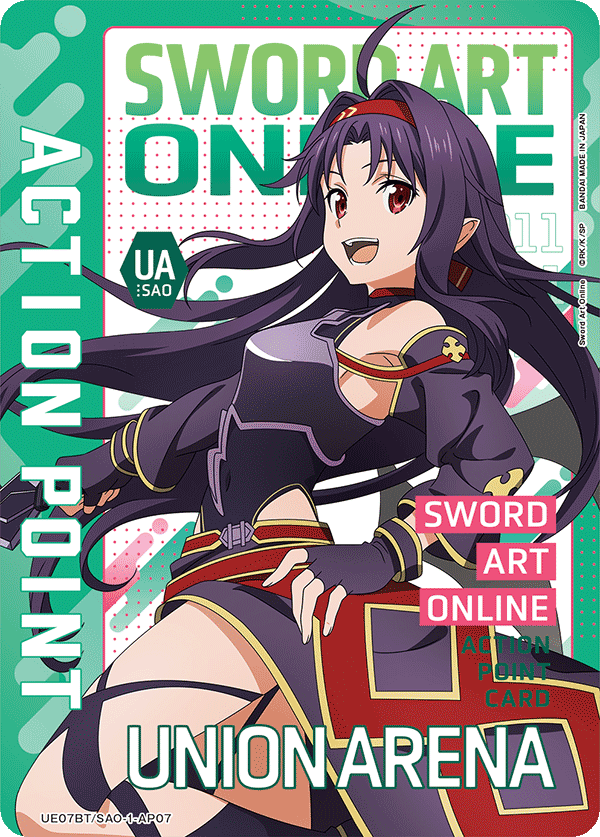 Action Point Card(Sword Art Online)