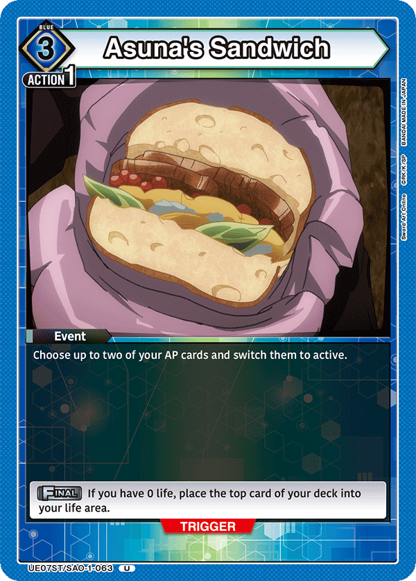 Asuna's Sandwich