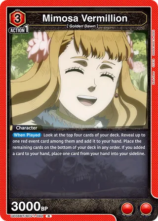 Mimosa Vermillion