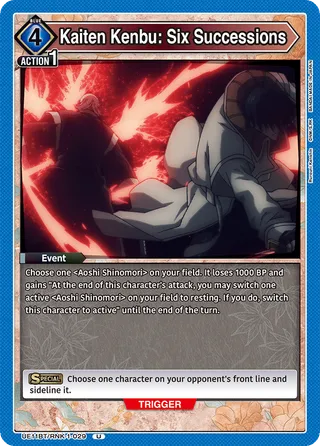 Kaiten Kenbu: Six Successions