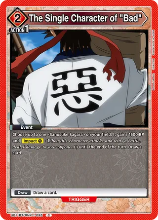 The Single Character of