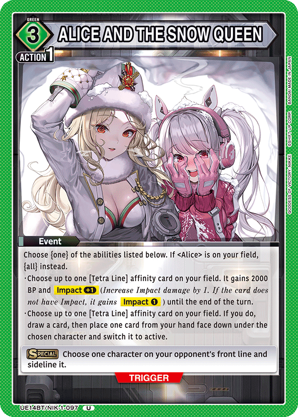 ALICE AND THE SNOW QUEEN