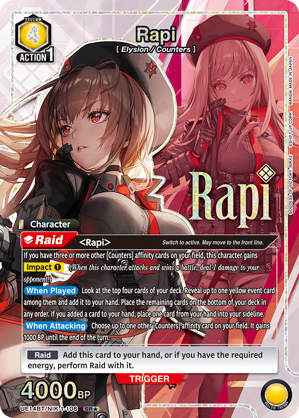 UE14BT/NIK-1-106 Rapi