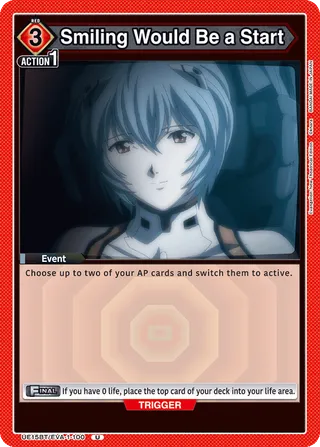 Smiling Would Be a Start