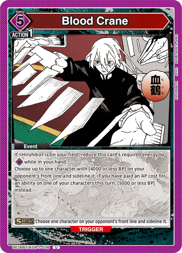 Blood Crane