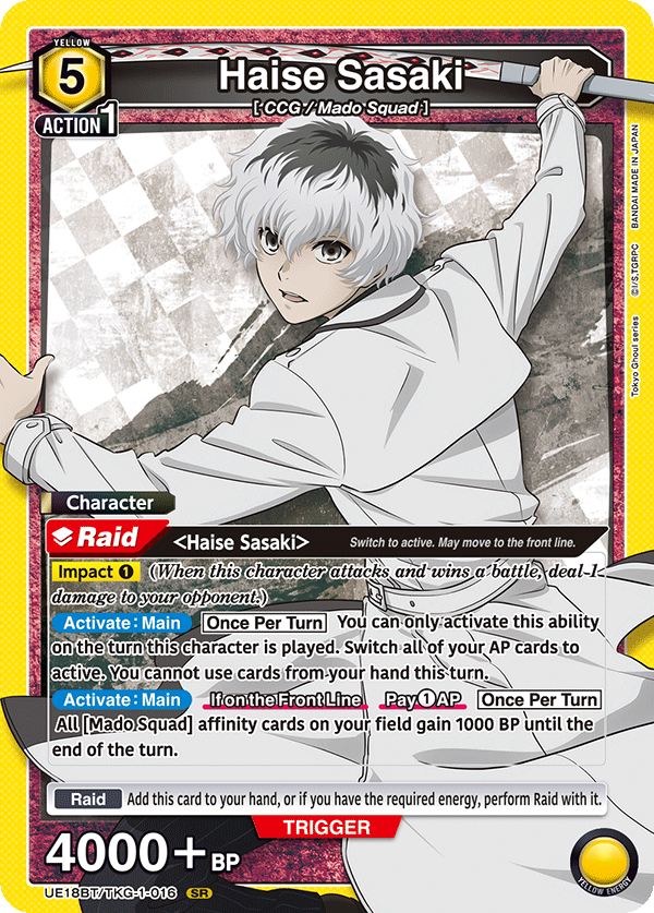 Tokyo Ghoul series [UE18BT]