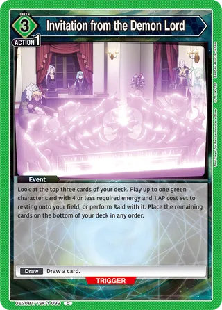 Invitation from the Demon Lord